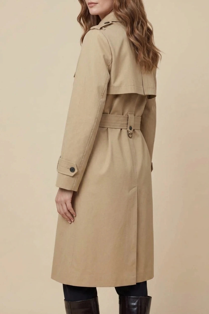 Sorellia – Classic cut – Double-breasted trench coat — variant_front