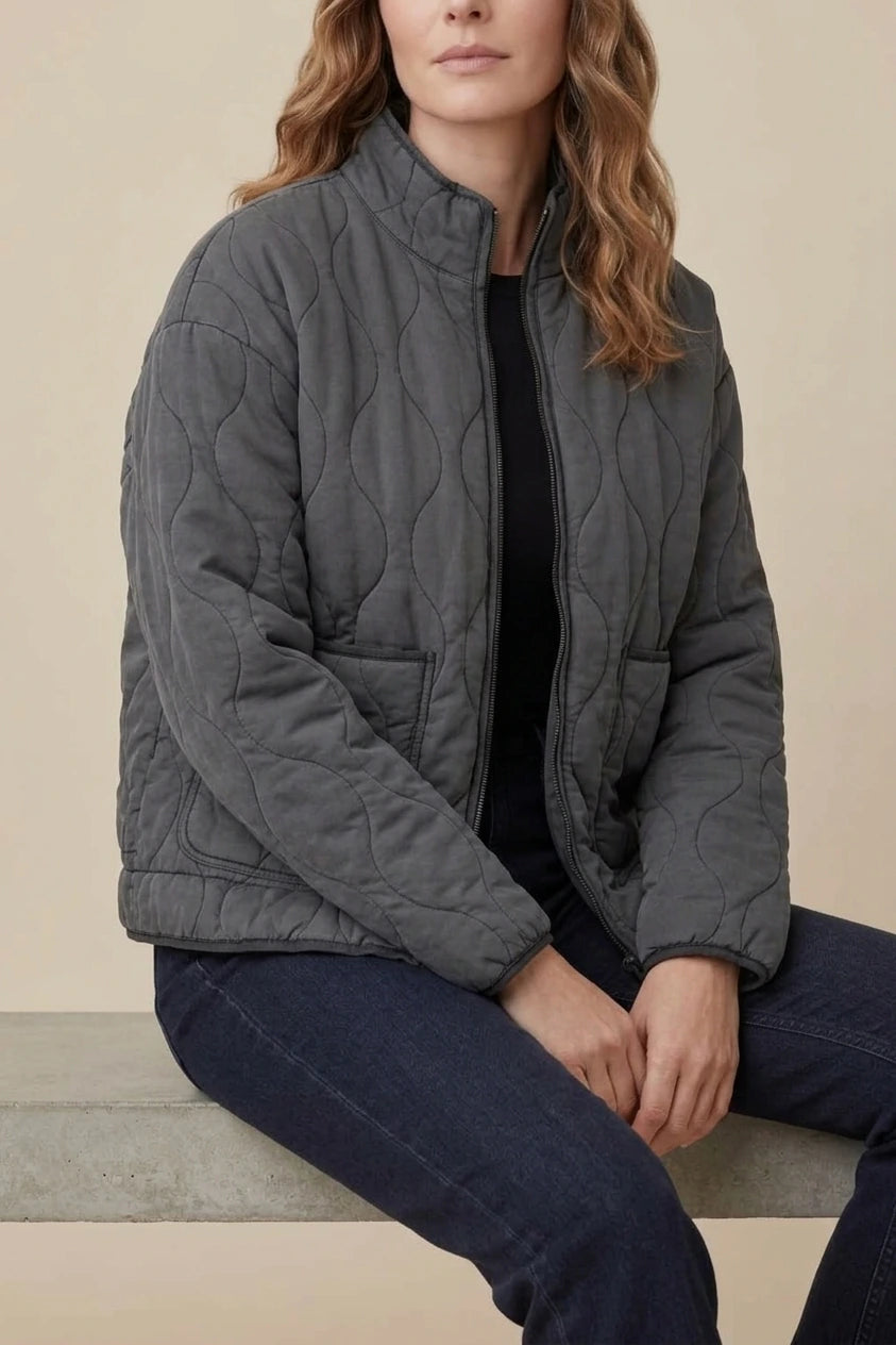 Cavelline – Quilted silhouette – Puffer jacket — variant_front