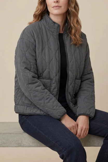Cavelline – Quilted silhouette – Puffer jacket — variant_front
