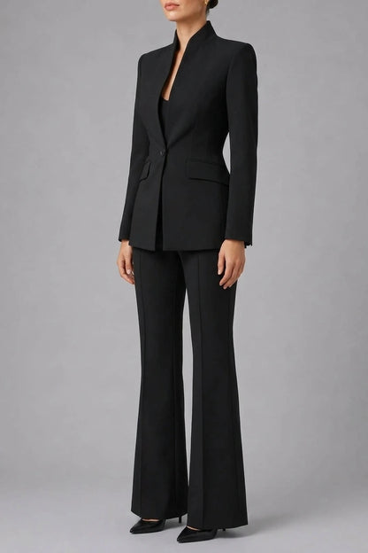 Women’s Tailored Blazer & Trouser Suit Set – Smart Formal Co-Ord — variant_front