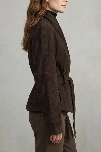 Alette – Cropped Double-Breasted Wool Jacket – French Elegance — variant_front