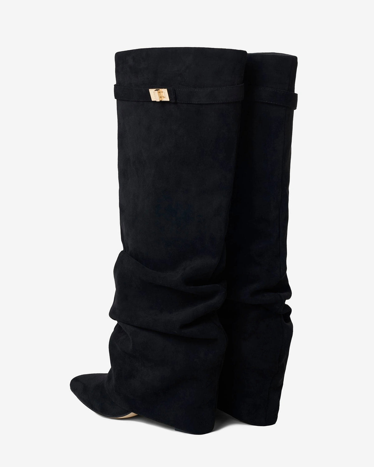 Black Knee High Boots Hidden Heel Design — gallery_07.webp