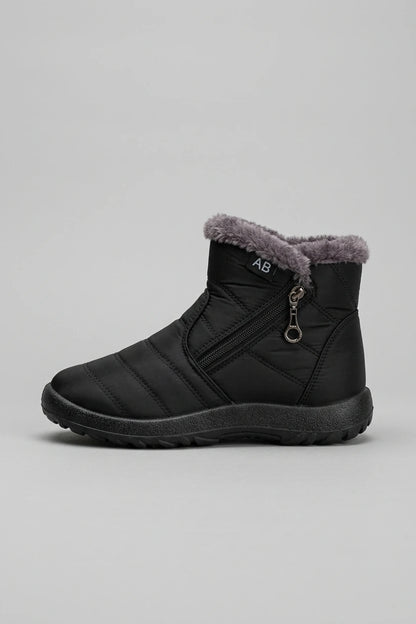Women's Padded Cotton Winter Boots – Bramvienne — variant_front