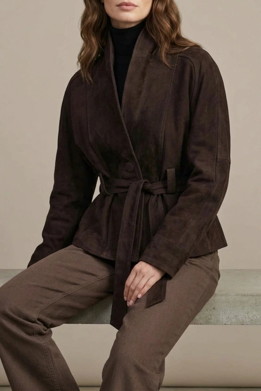 Alette – Cropped Double-Breasted Wool Jacket – French Elegance — variant_front