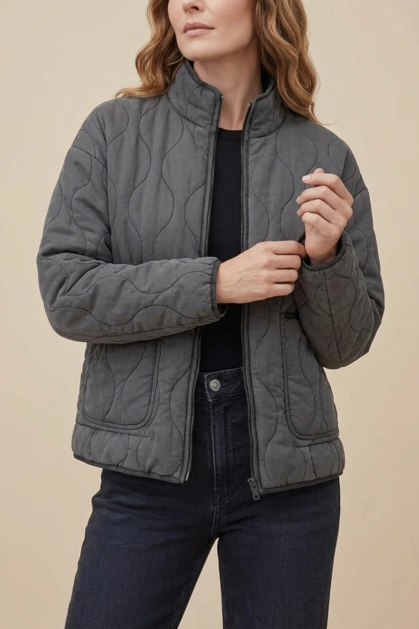 Cavelline – Quilted silhouette – Puffer jacket — variant_front