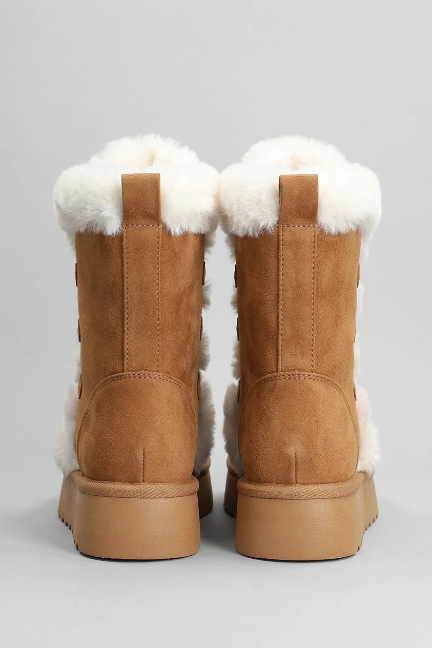 Women's Retro Mid-Calf Snow Boots – Wintrelle — variant_front