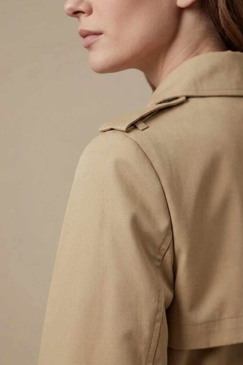 Sorellia – Classic cut – Double-breasted trench coat — variant_front