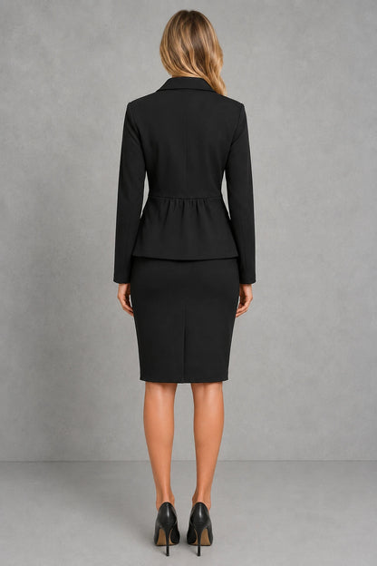 Women’s Blazer & Bodycon Skirt Co-Ord Set – Elegant Tailored Two-Piece Suit — gallery_03.webp