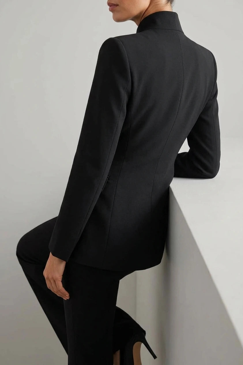 Women’s Tailored Blazer & Trouser Suit Set – Smart Formal Co-Ord — variant_front