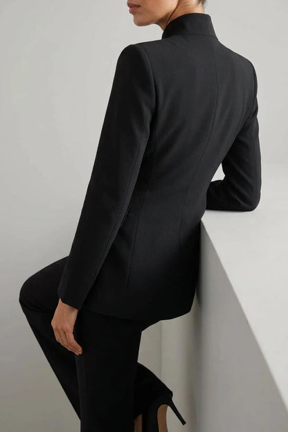 Women’s Tailored Blazer & Trouser Suit Set – Smart Formal Co-Ord — variant_front
