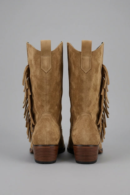 Women's Tassel Western Cowboy Boots – Winifred — variant_front