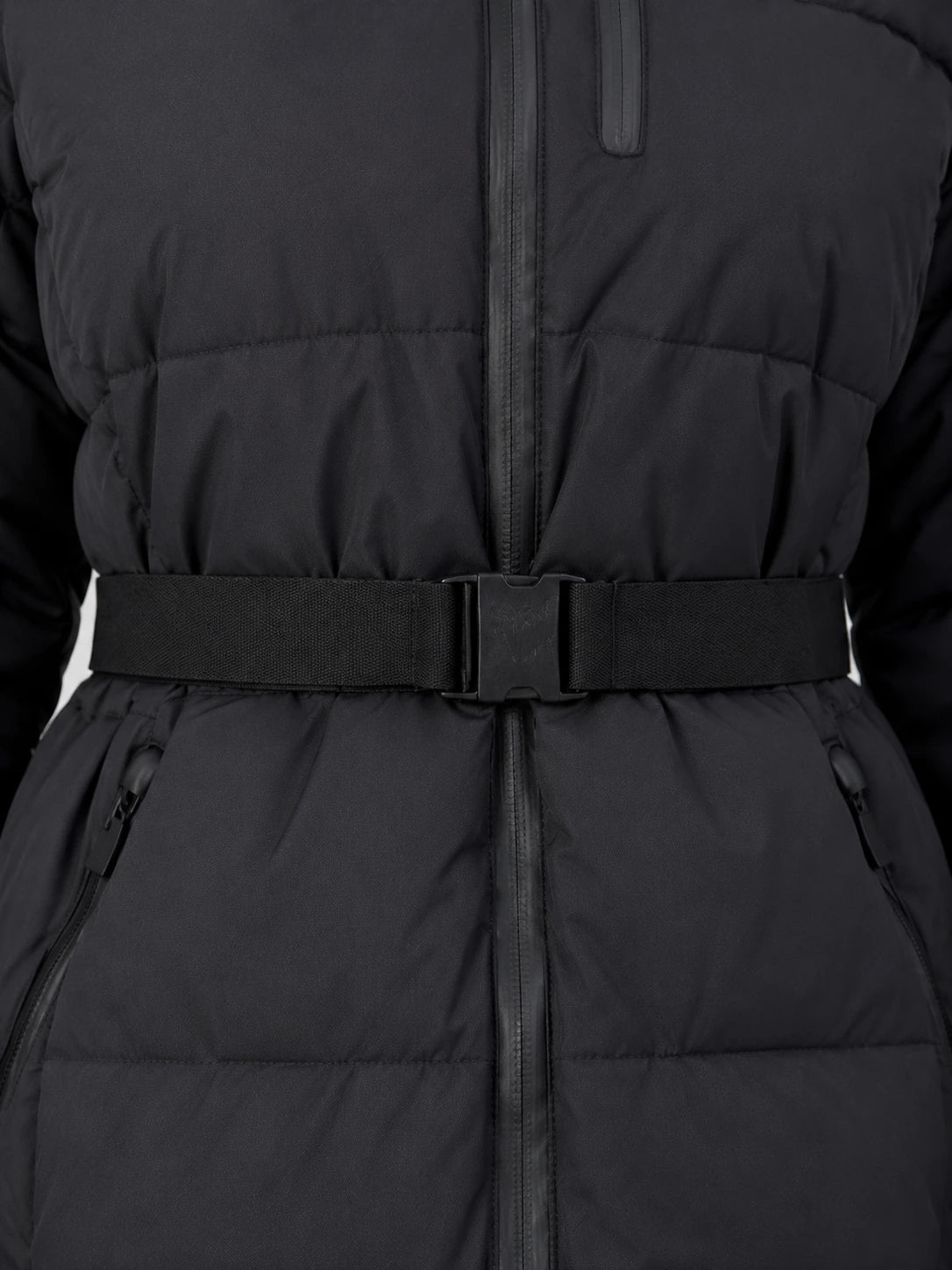 Women’s Belted Hooded Puffer Jacket – Warm Padded Winter Coat — gallery_04.webp