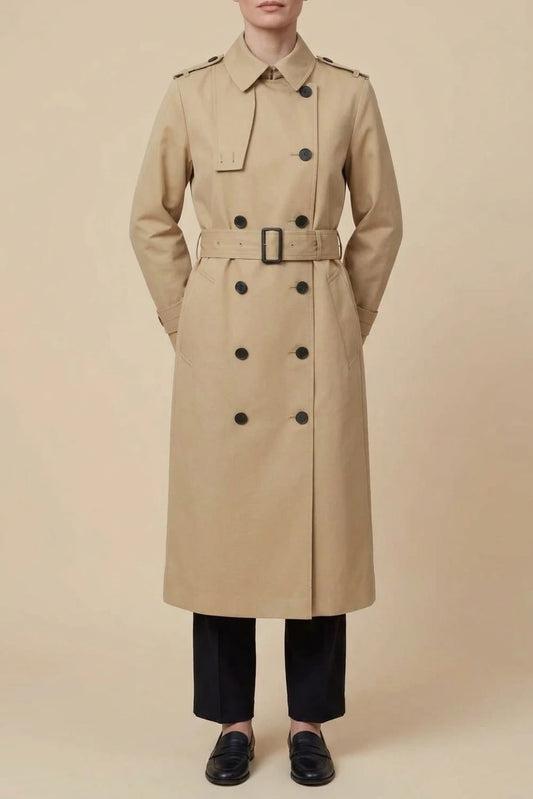 Sorellia – Classic cut – Double-breasted trench coat — variant_front