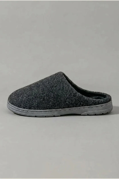 Men's Slip-On Slippers - Heavy-Duty Memory Foam Sole, Soft Plush Indoor House Shoes with Arch Support, Large Size (US 10-15) - Warm Winter Slippers for Home — variant_front