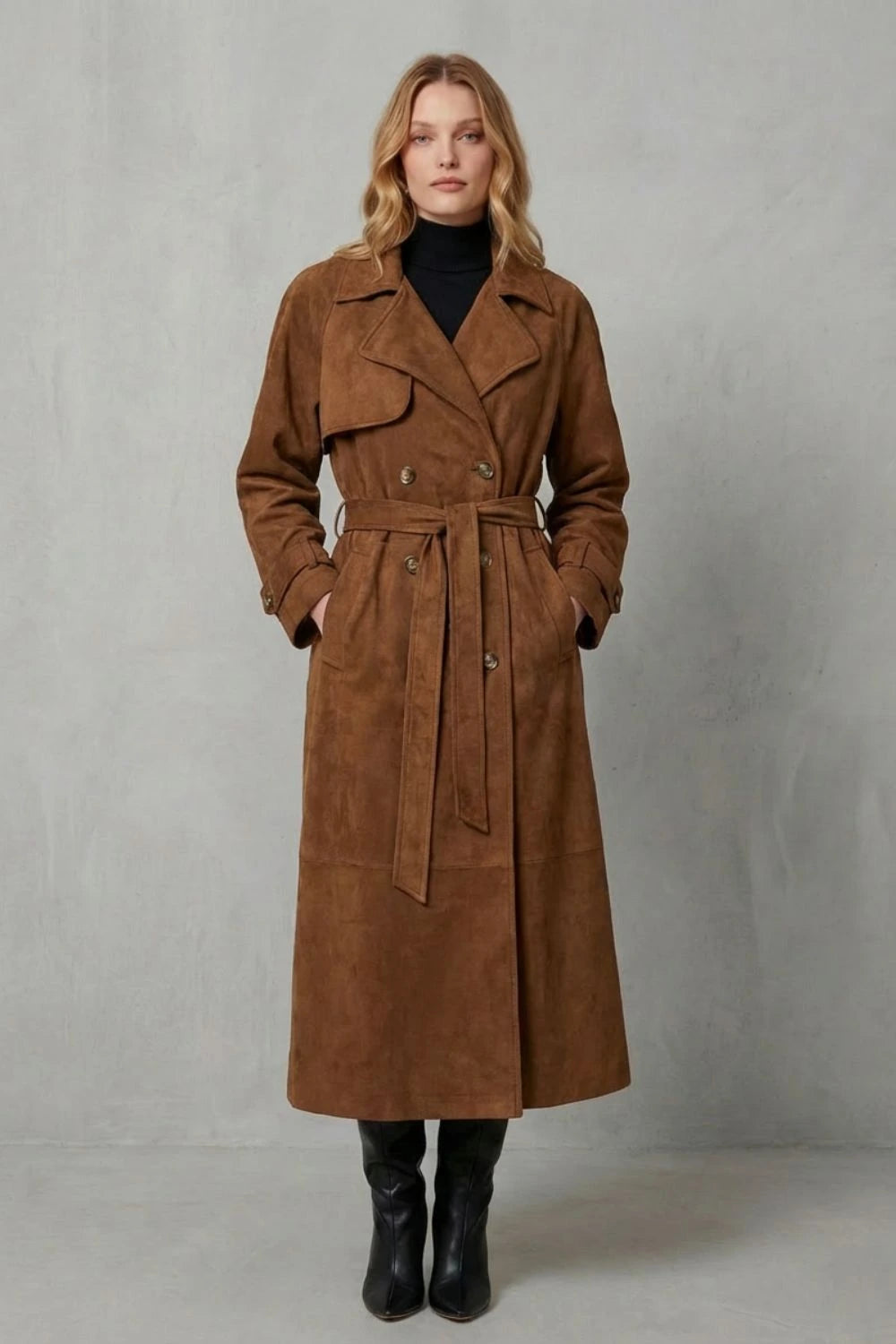Velloré – Suede elegance – Trench coat — gallery_02.webp