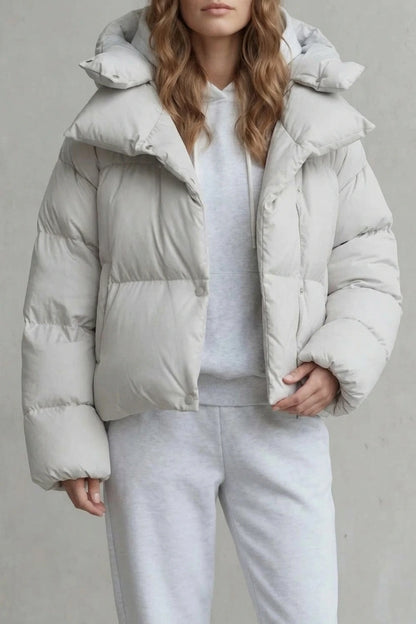 Elvéra – Cloud padded – Cropped puffer jacket — variant_front