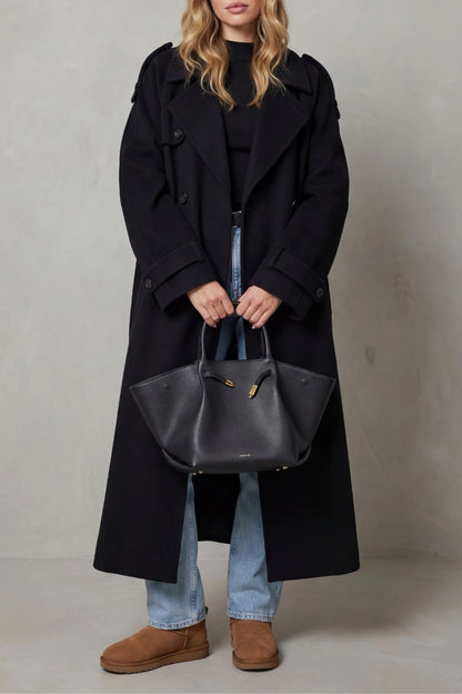 Noirvaine – Oversized silhouette – Wool trench coat — gallery_05.webp