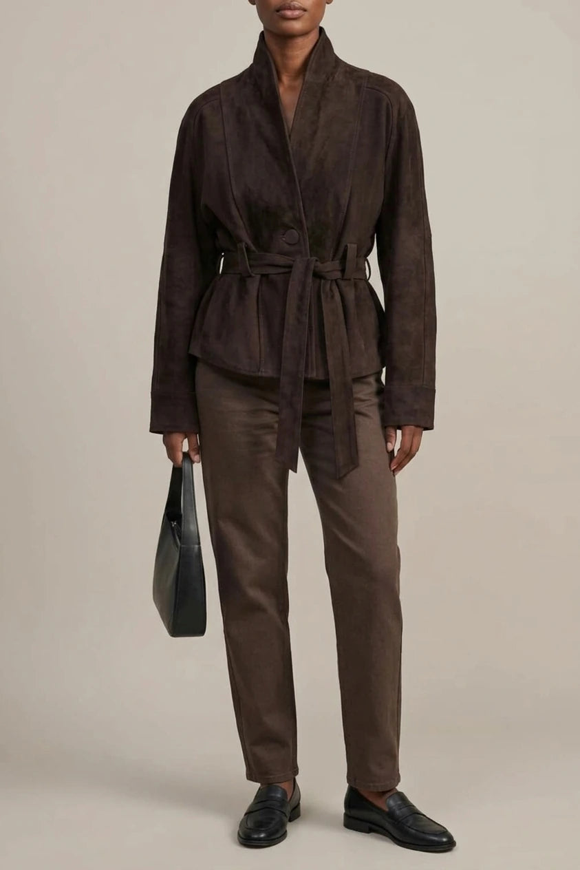 Alette – Cropped Double-Breasted Wool Jacket – French Elegance — variant_front