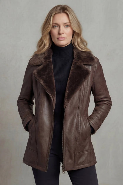 Ravella – Shearling-lined elegance – Leather jacket — gallery_02.webp