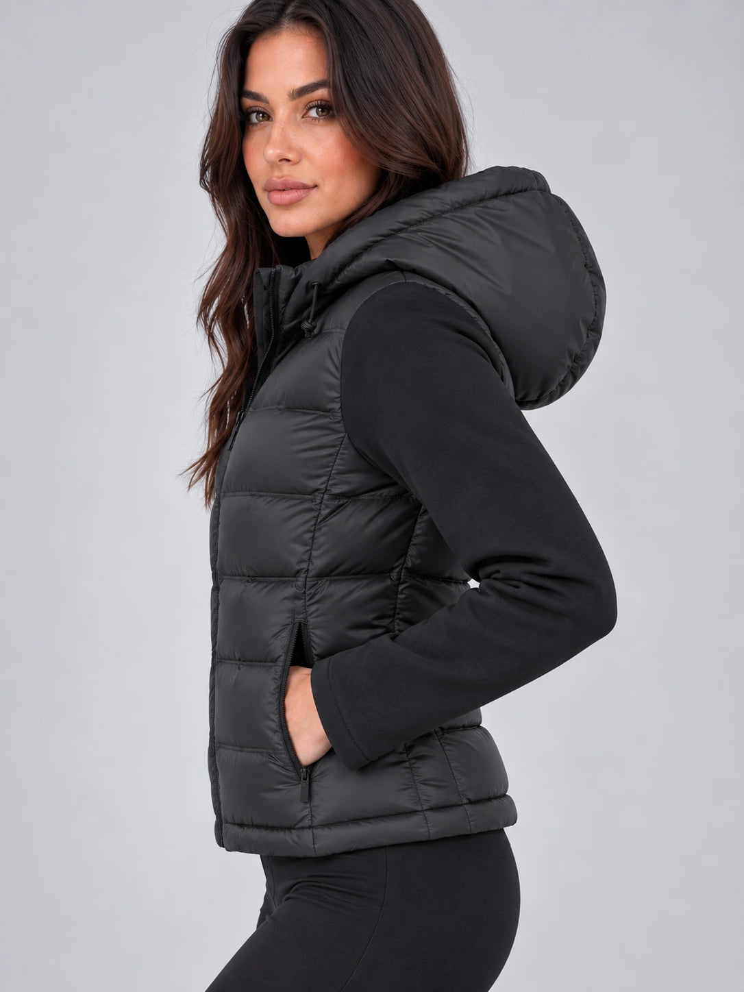 Women’s Hooded Puffer Jacket – Quilted Zip Up Winter Coat — gallery_03.webp