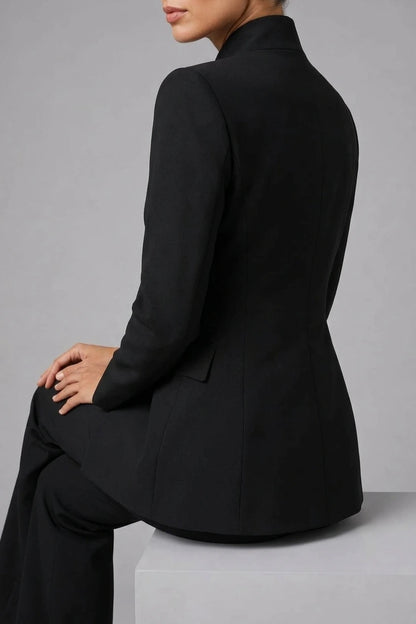 Women’s Tailored Blazer & Trouser Suit Set – Smart Formal Co-Ord — variant_front