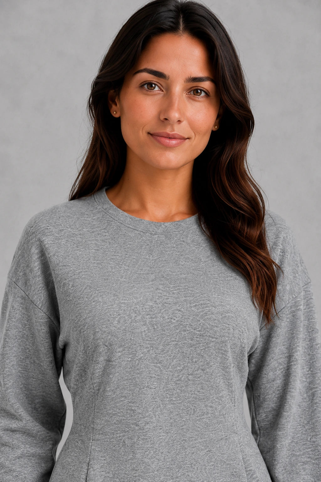 Women’s Soft Lounge Co-Ord Set – Fitted Long Sleeve Top & Wide Leg Trousers — gallery_03.webp