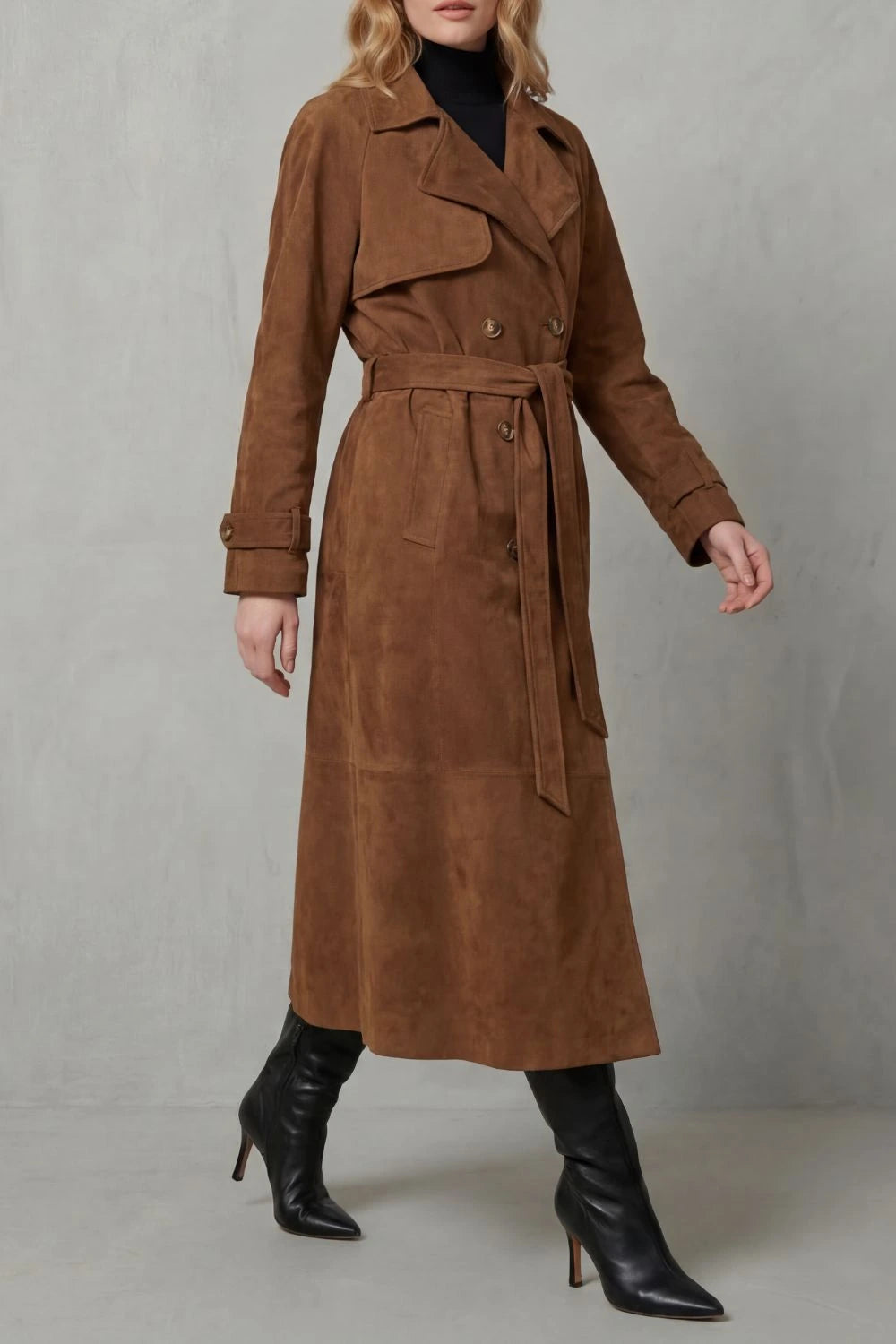 Velloré – Suede elegance – Trench coat — gallery_03.webp