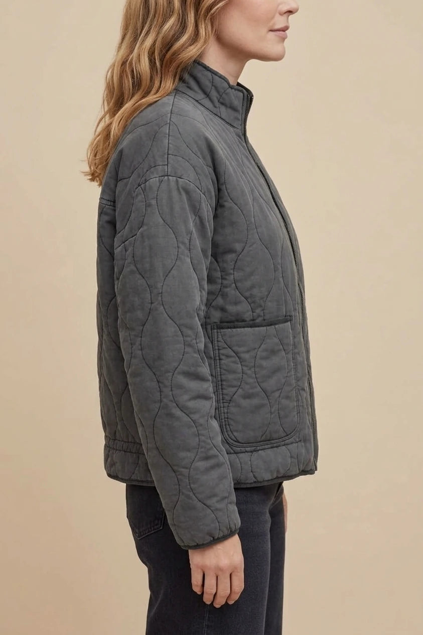 Cavelline – Quilted silhouette – Puffer jacket — variant_front