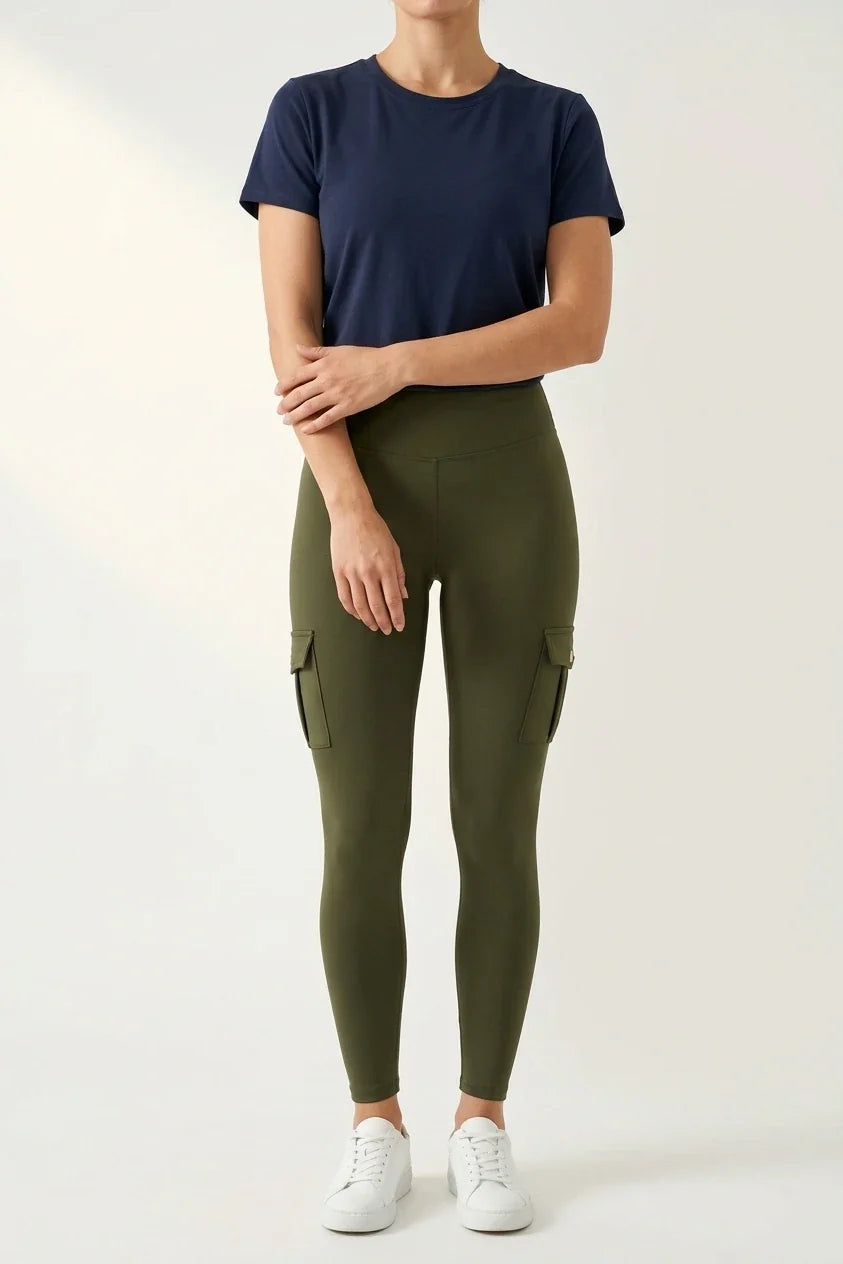 New Women's Sports Pants with Butt Lifting Patchwork Yoga Pants Pocket Leggings Casual Pants Comfortable All-Season Fashion — variant_front