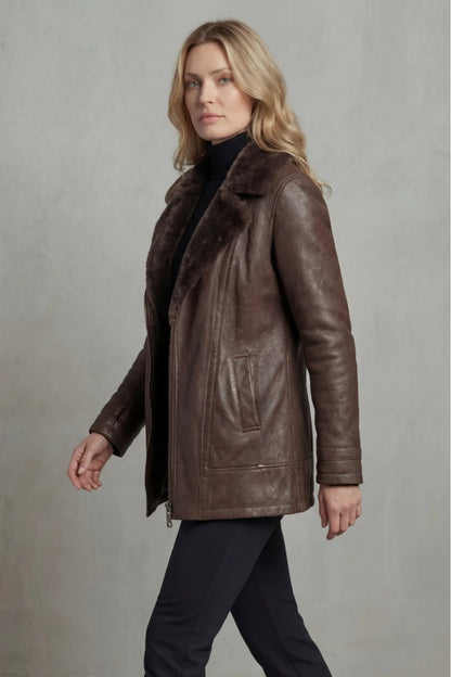 Ravella – Shearling-lined elegance – Leather jacket — gallery_03.webp