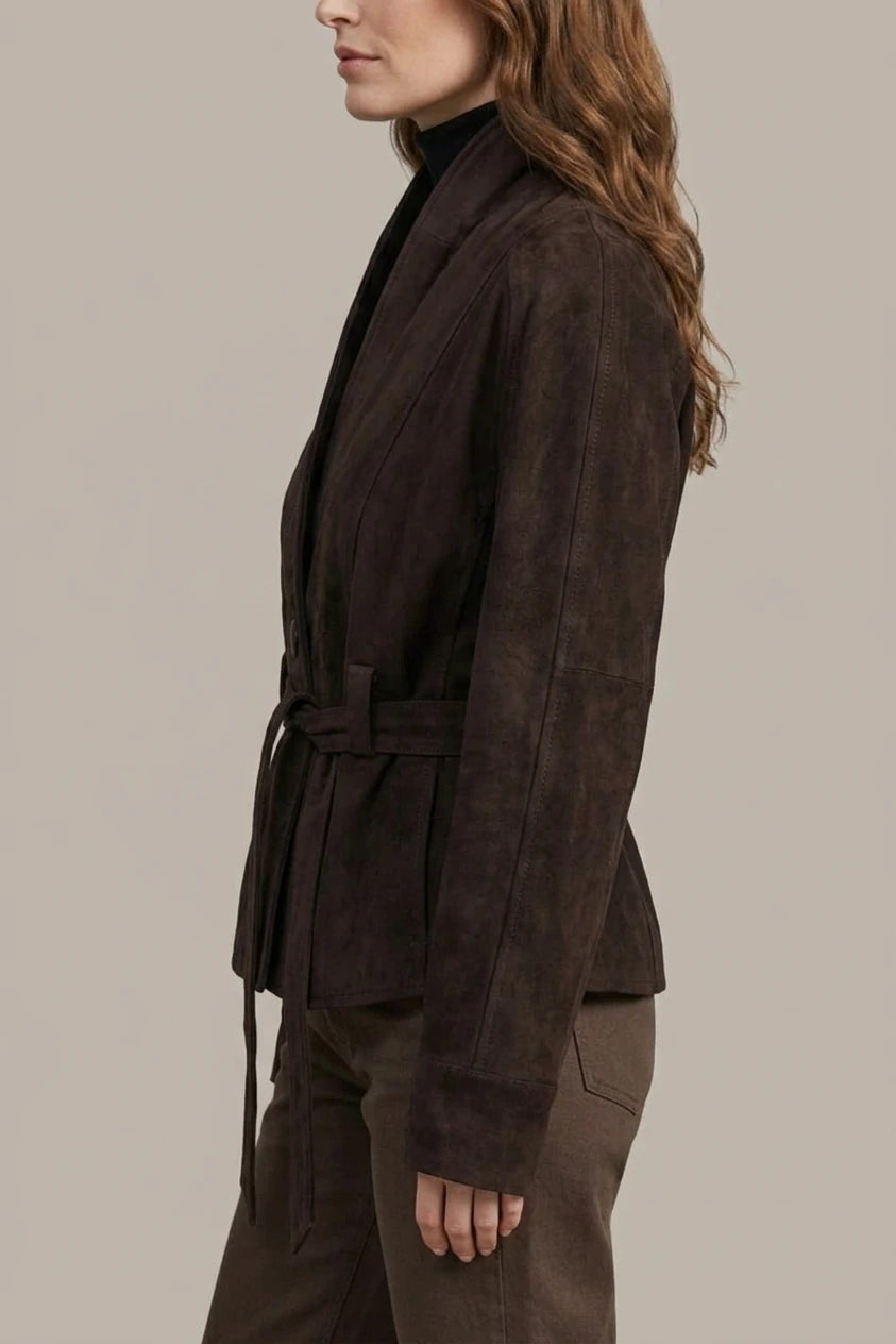 Alette – Cropped Double-Breasted Wool Jacket – French Elegance — variant_front