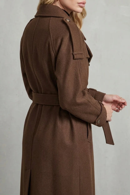Maubéry – Oversized structure – Wool trench coat — variant_front