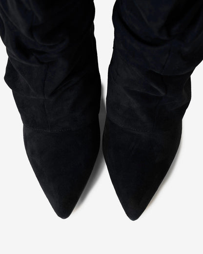 Black Knee High Boots Hidden Heel Design — gallery_03.webp