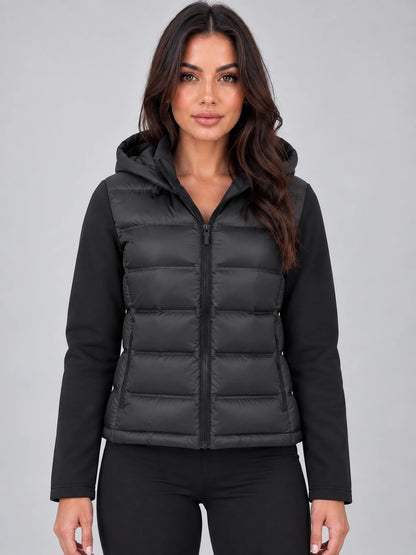 Women’s Hooded Puffer Jacket – Quilted Zip Up Winter Coat — gallery_01.webp
